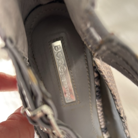 BCBGeneration Snake Print Heels - Picture 8 of 11